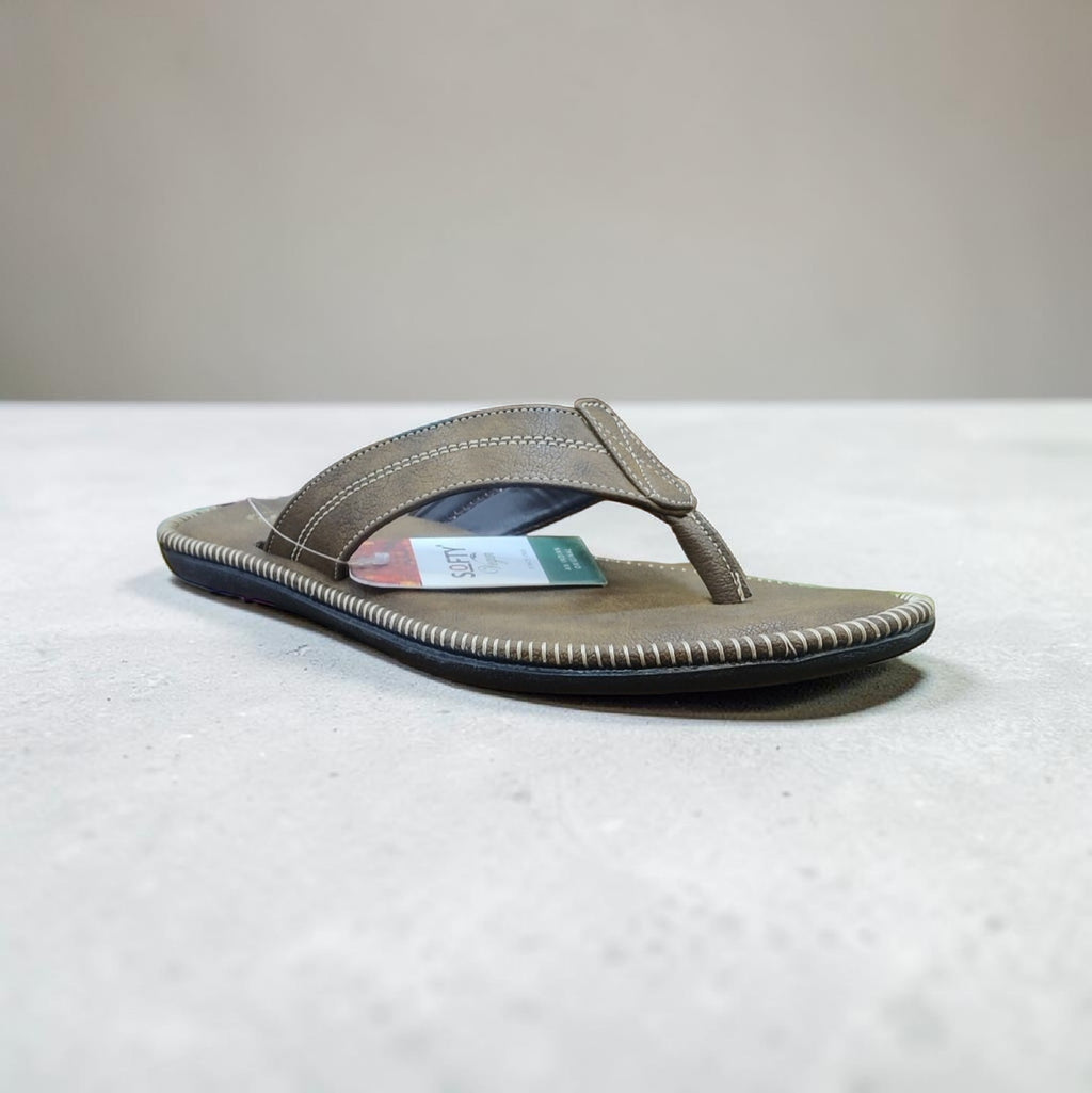 Softy Men Leather Slippers Mia09