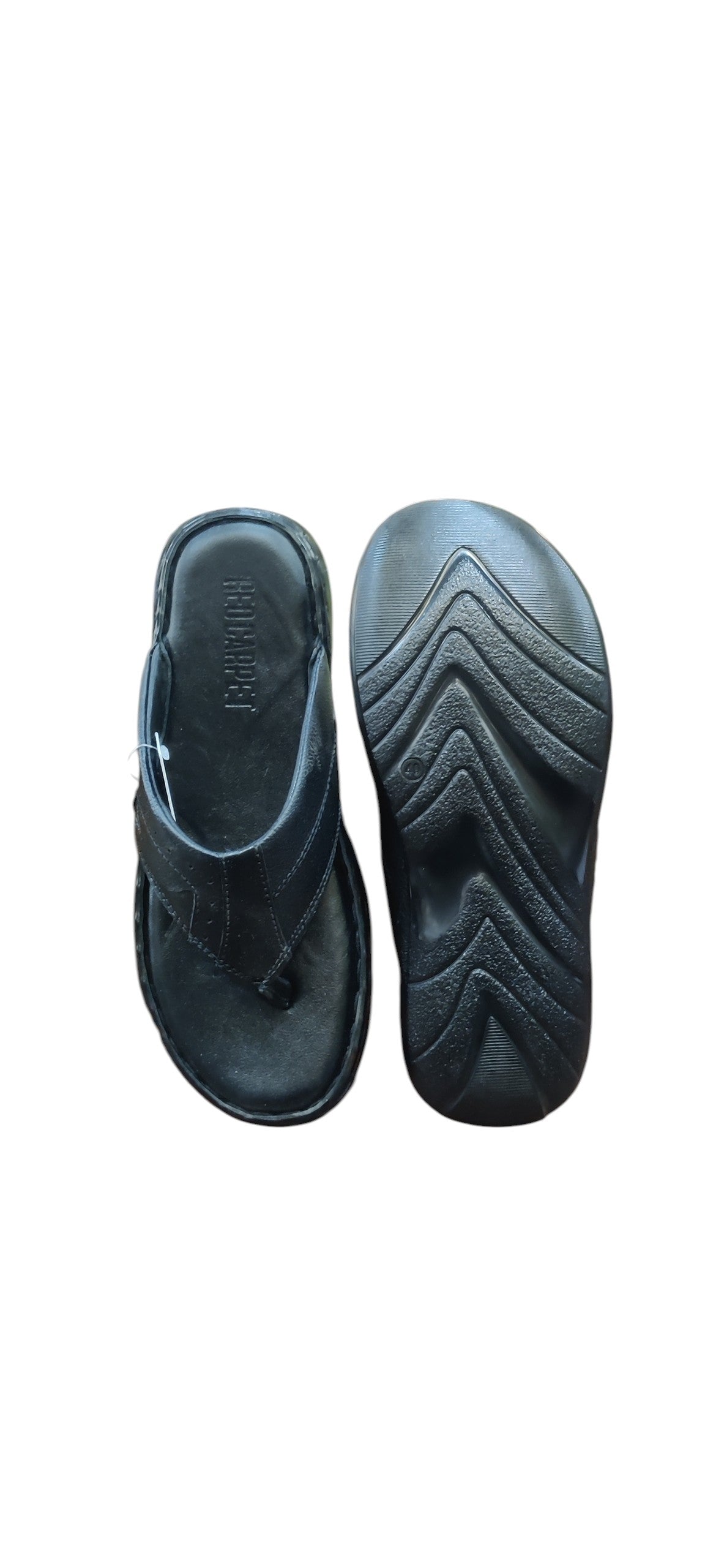 Red Carpet Men Leather Slippers 405
