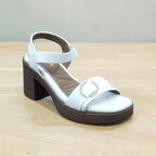Sleek Casual Heel Sandal OLA193/95686