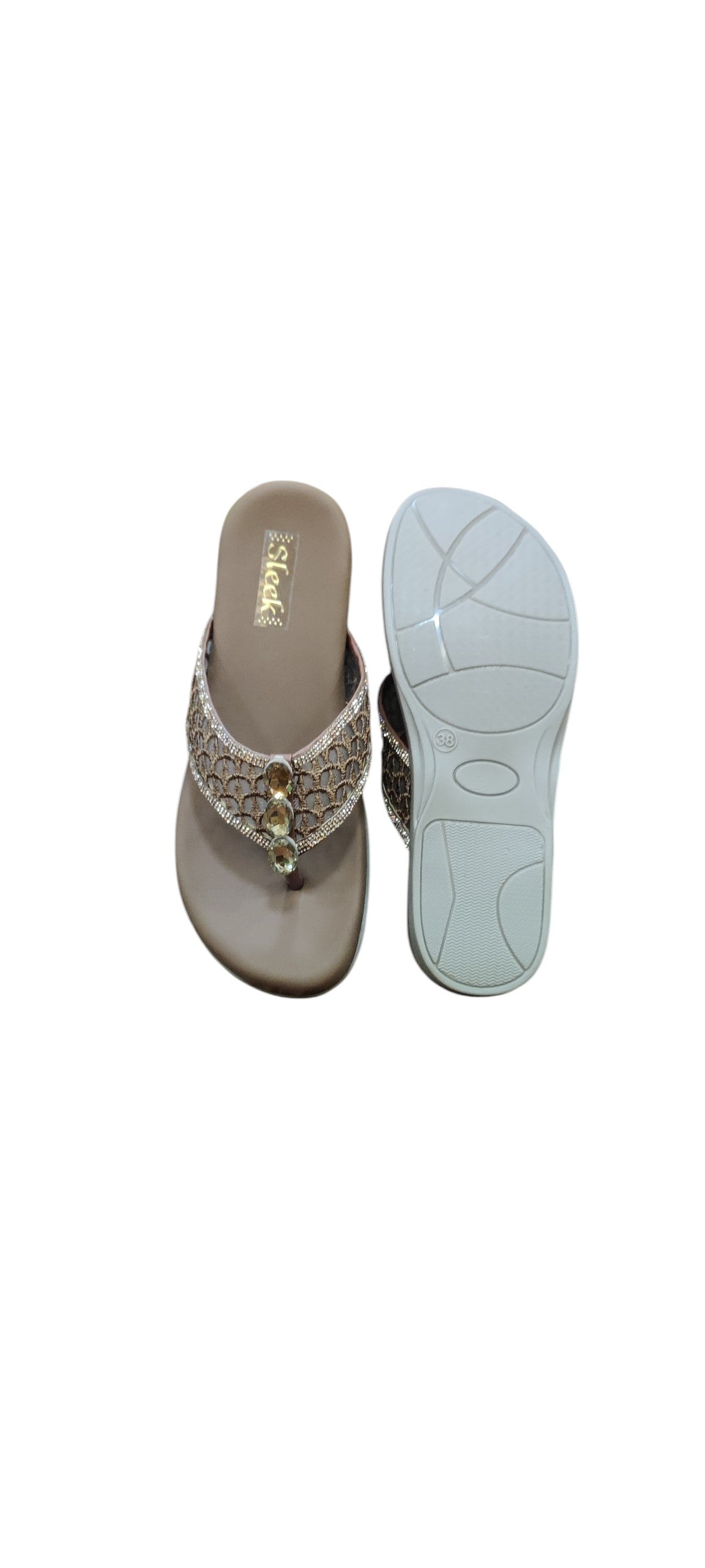 Sleek Casual Flat Slipper OLA115/55018
