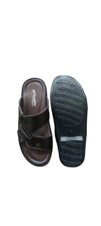 Trophy Men Leather Slippers 5512