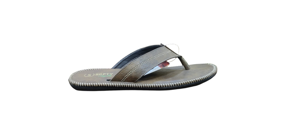 Softy Men Leather Slippers Mia9