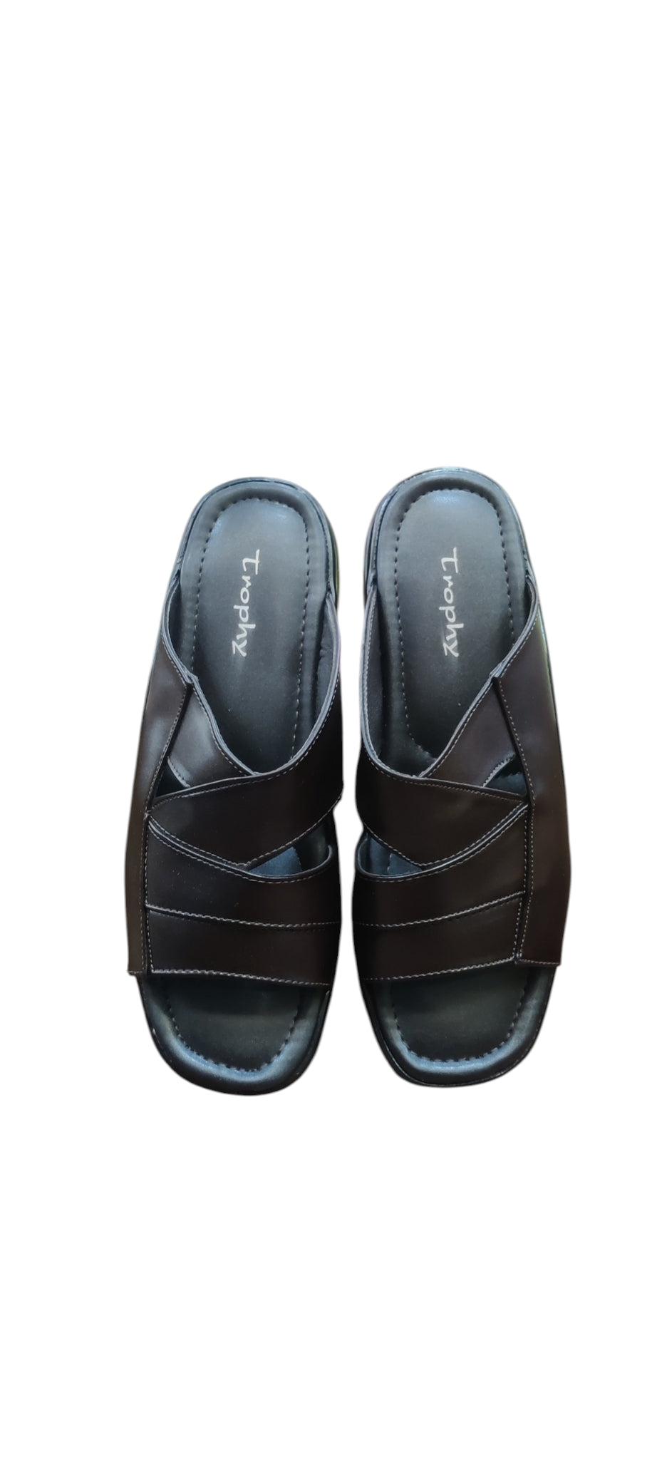 Trophy Men Leather Slippers C11