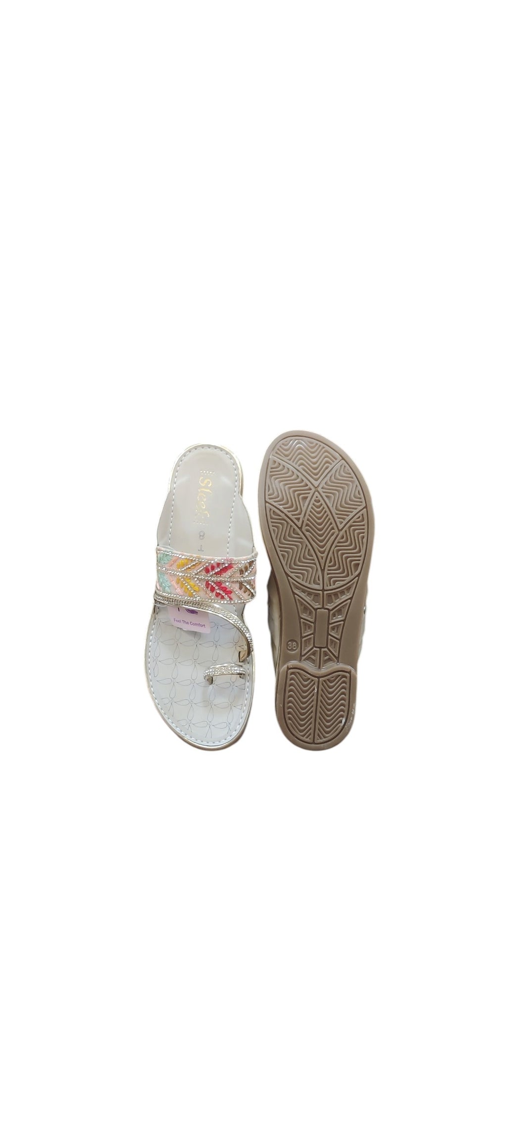 Sleek Kolhapuri Fancy Slipper OLA35/752
