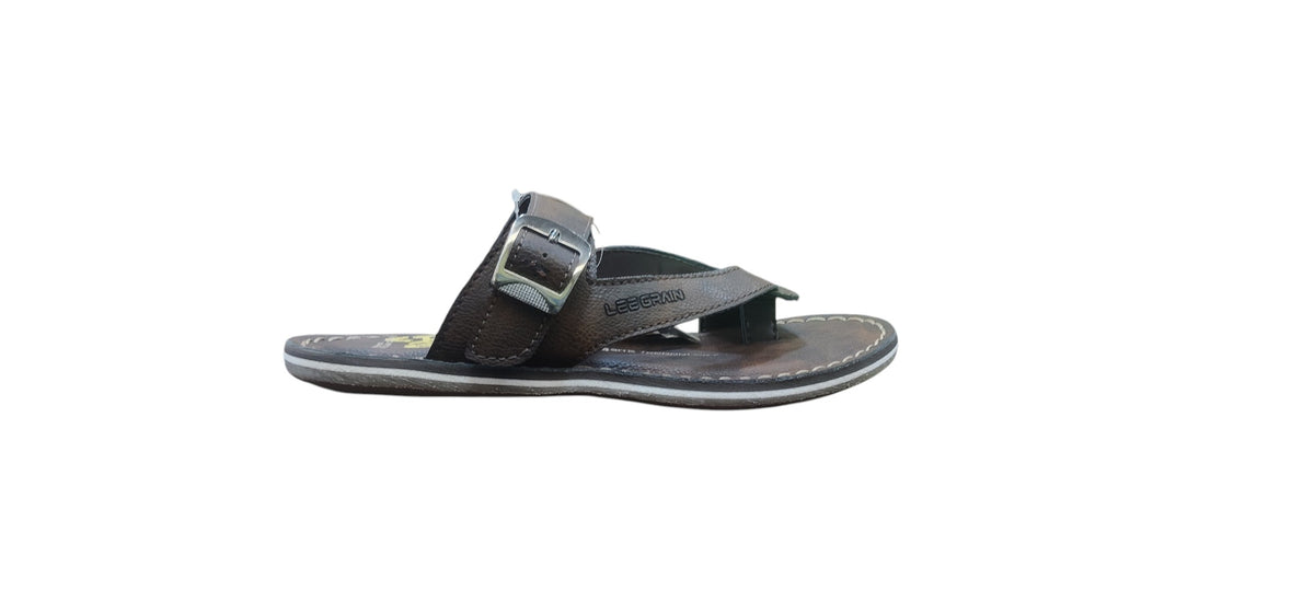 Lee Grain Leather Slippers 5560